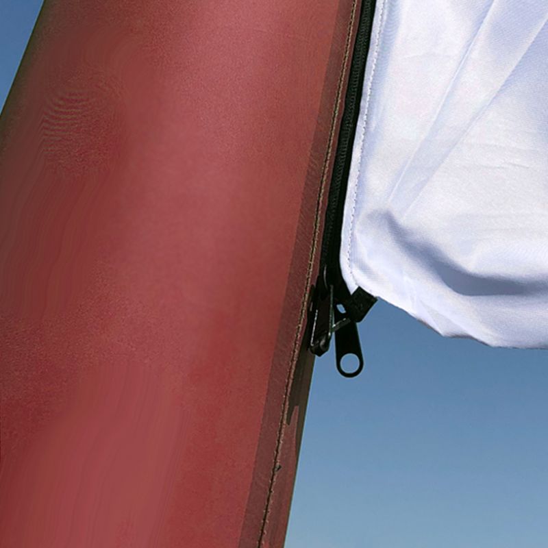 StarX PneuFlag Reissverschlussmontage der Fahne